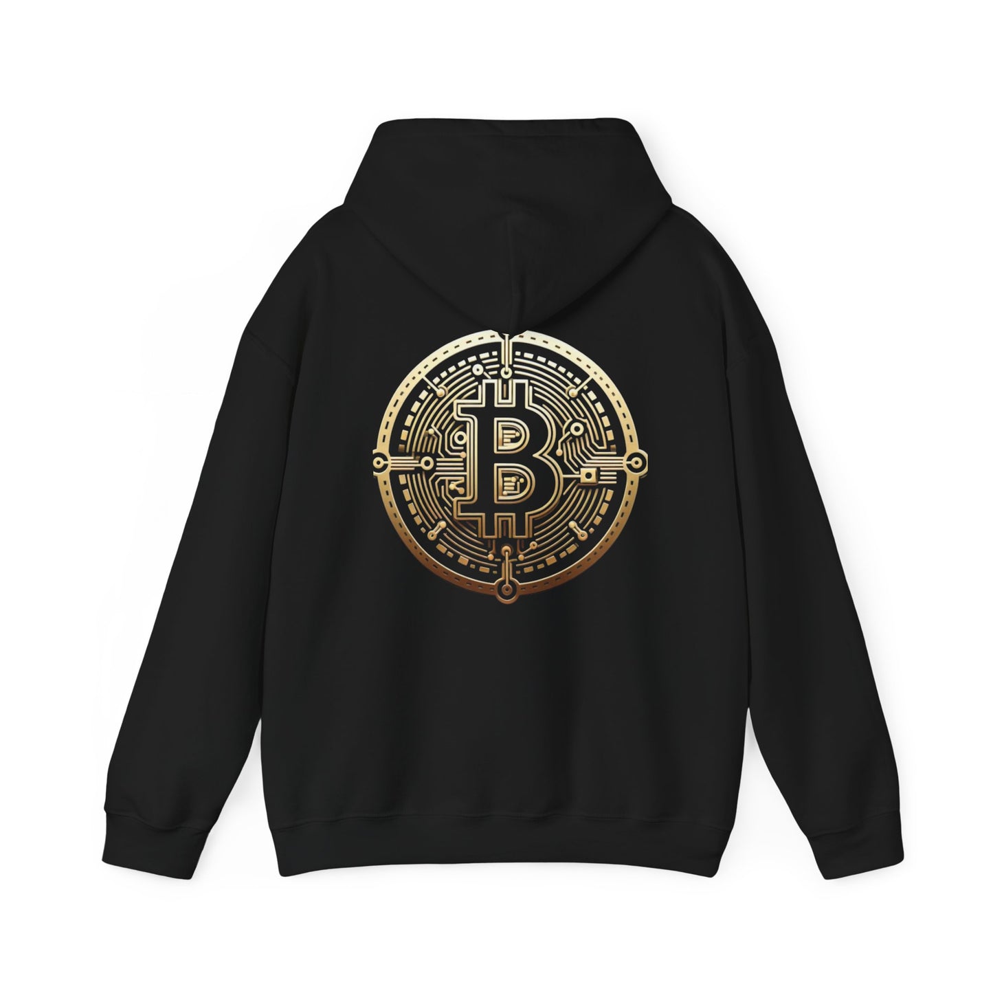 Bit by Bit Unisex - Hooded Sweatshirt, Personalized Hoodie, Custom Text On Sweater, Crypto Sweatshirt