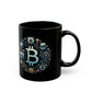 Bit Connection - Black mug, ceramic mug, ceramic coffee cup, crypto lovers, gift mug