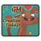 Rectangle Mouse Pad - Squirrel be Creative Today - Office Mousepad, Gaming Mousepad, Computer Mousepad, Mousepads, Gaming Mouse Pad