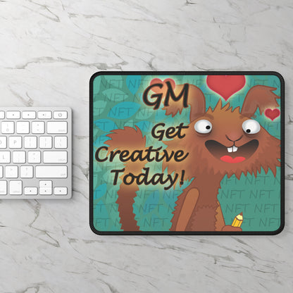 Rectangle Mouse Pad - Squirrel be Creative Today - Office Mousepad, Gaming Mousepad, Computer Mousepad, Mousepads, Gaming Mouse Pad