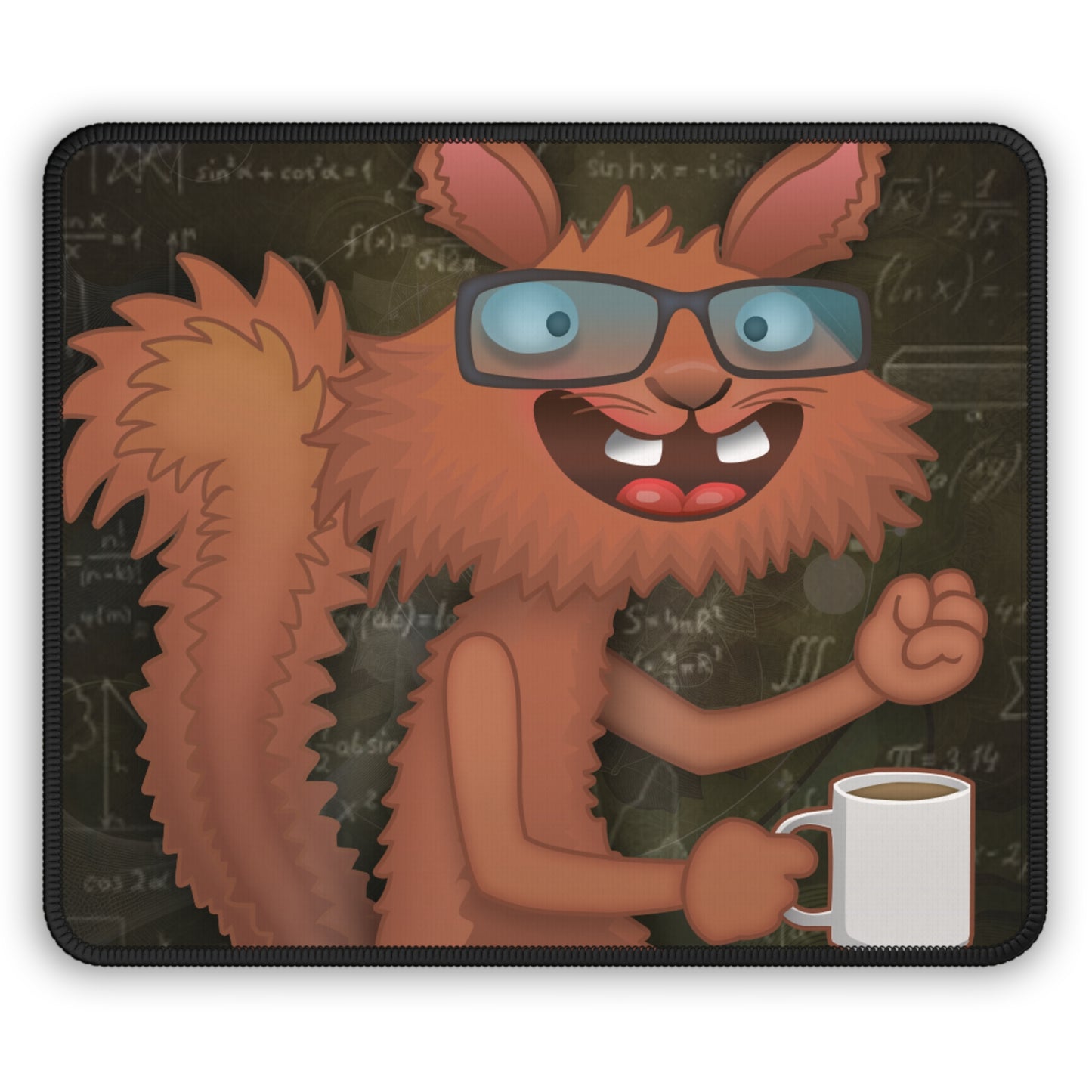 Rectangle Mouse Pad - Wise Squirrel #213 - Office Mousepad, Gaming Mousepad, Computer Mousepad, Mousepads, Gaming Mouse Pad