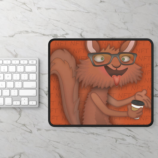 Rectangle Mouse Pad - Wise Squirrel #215 - Office Mousepad, Gaming Mousepad, Computer Mousepad, Mousepads, Gaming Mouse Pad