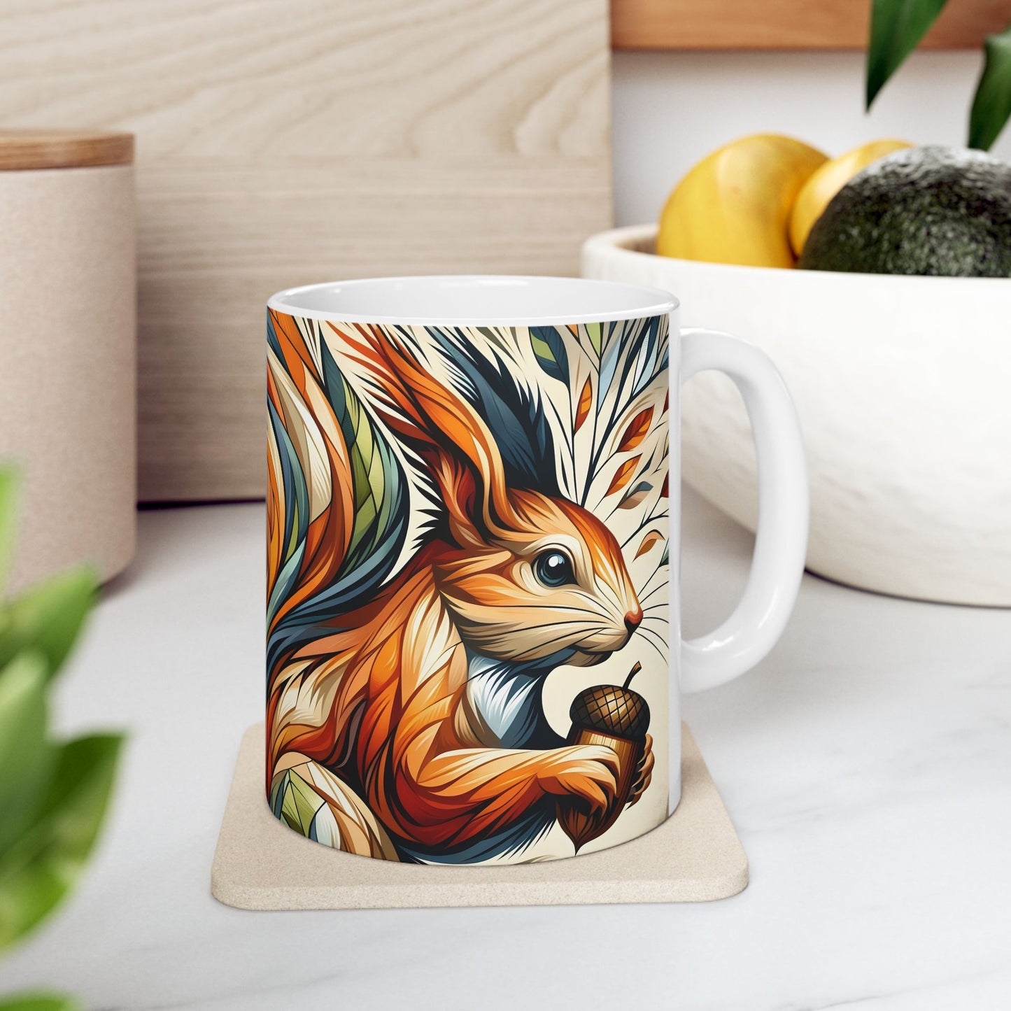 Wispy Squirrel - Ceramic Mug