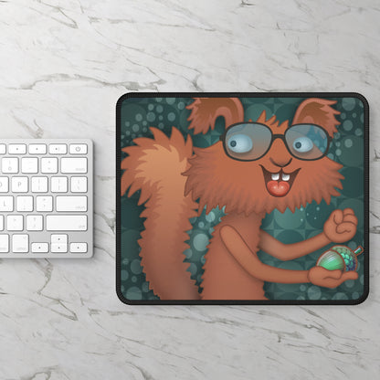 Rectangle Mouse Pad - Wise Squirrel #3958 - Office Mousepad, Gaming Mousepad, Computer Mousepad, Mousepads, Gaming Mouse Pad