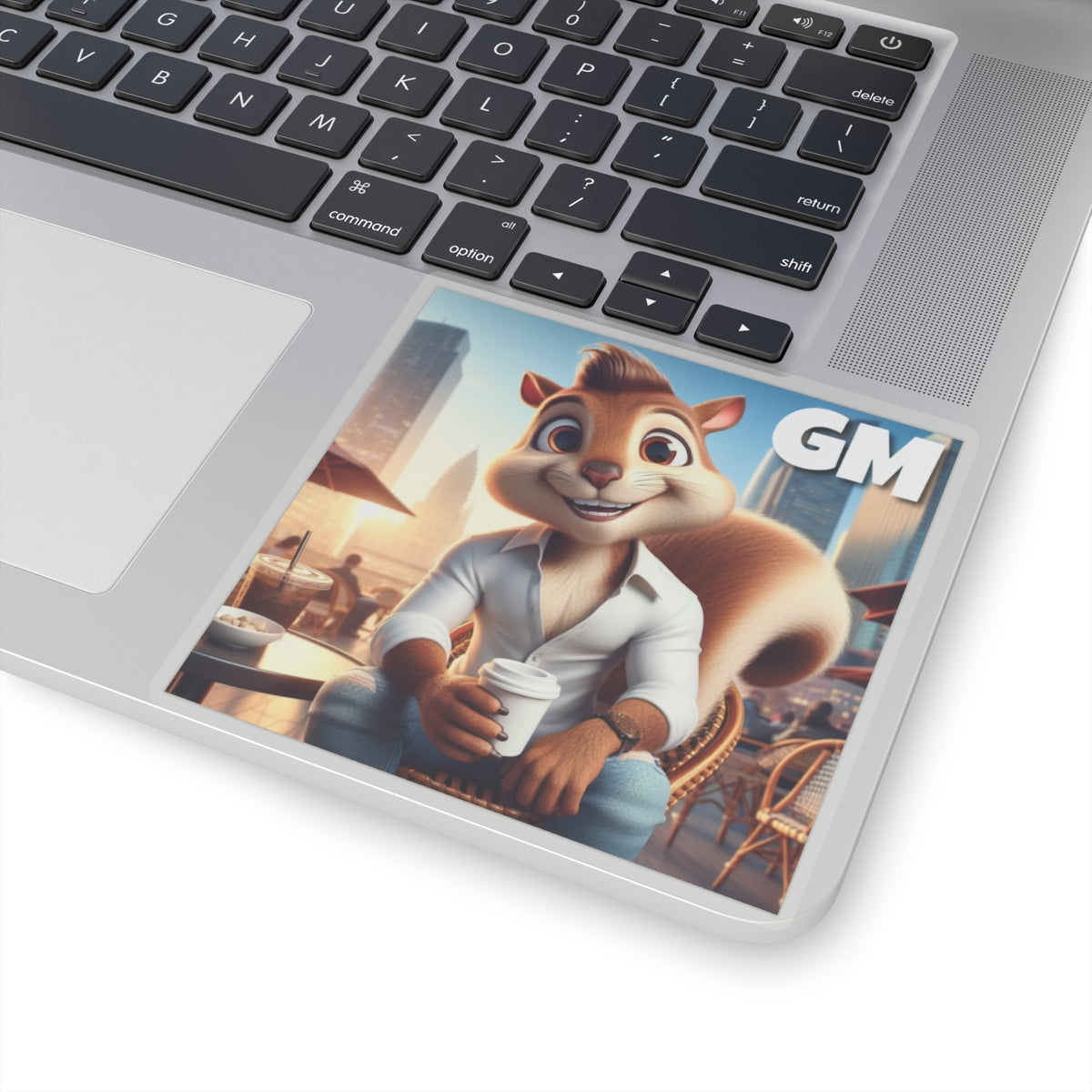 Stickers - Squirrel sunny city morning GM