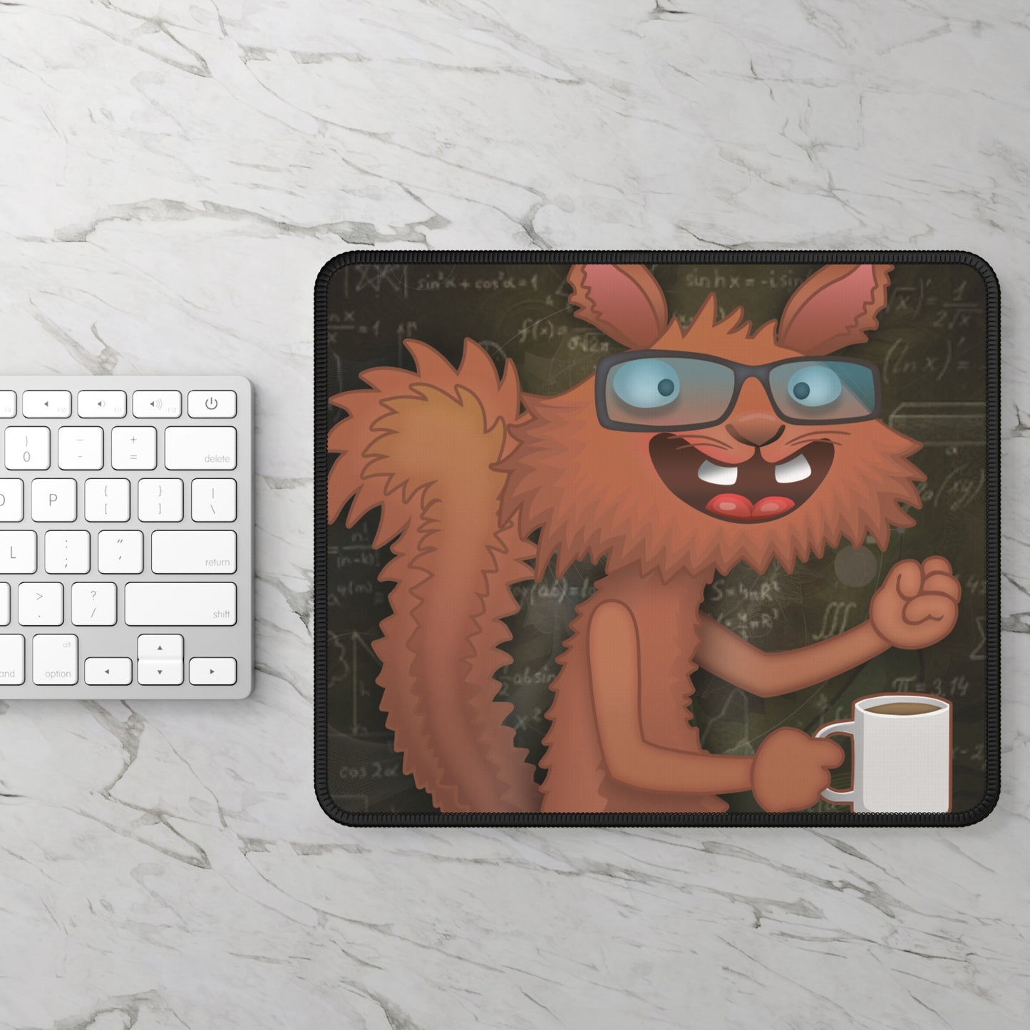 Rectangle Mouse Pad - Wise Squirrel #213 - Office Mousepad, Gaming Mousepad, Computer Mousepad, Mousepads, Gaming Mouse Pad