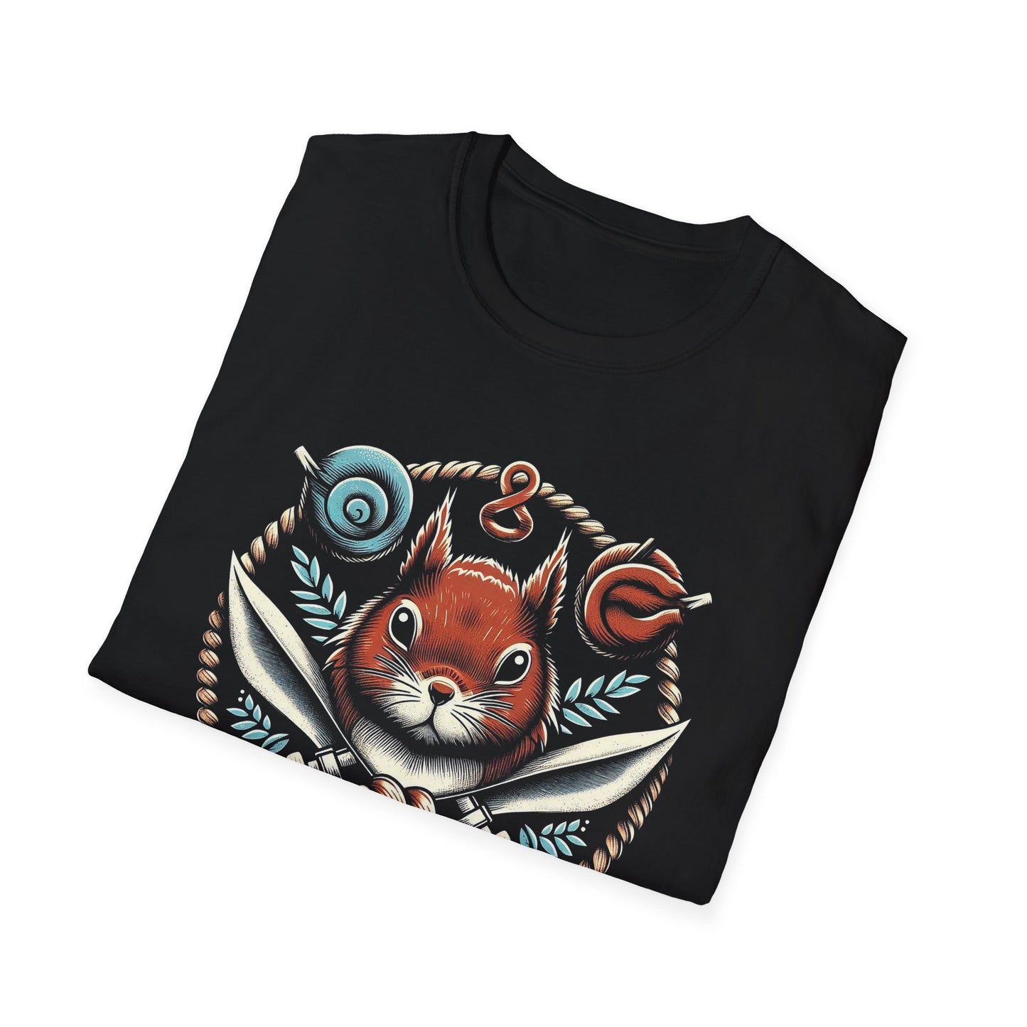 Squirrel Code Unisex Softstyle T-Shirt